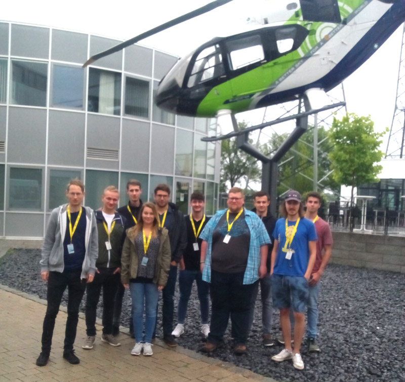Juli 2019 Technikerschule: Exkursion zu Airbus